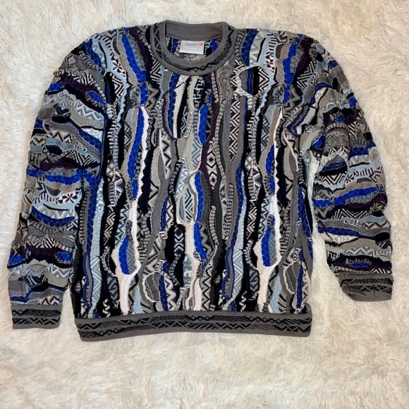 Vintage Blue COOGI Pullover - Picture 1 of 8